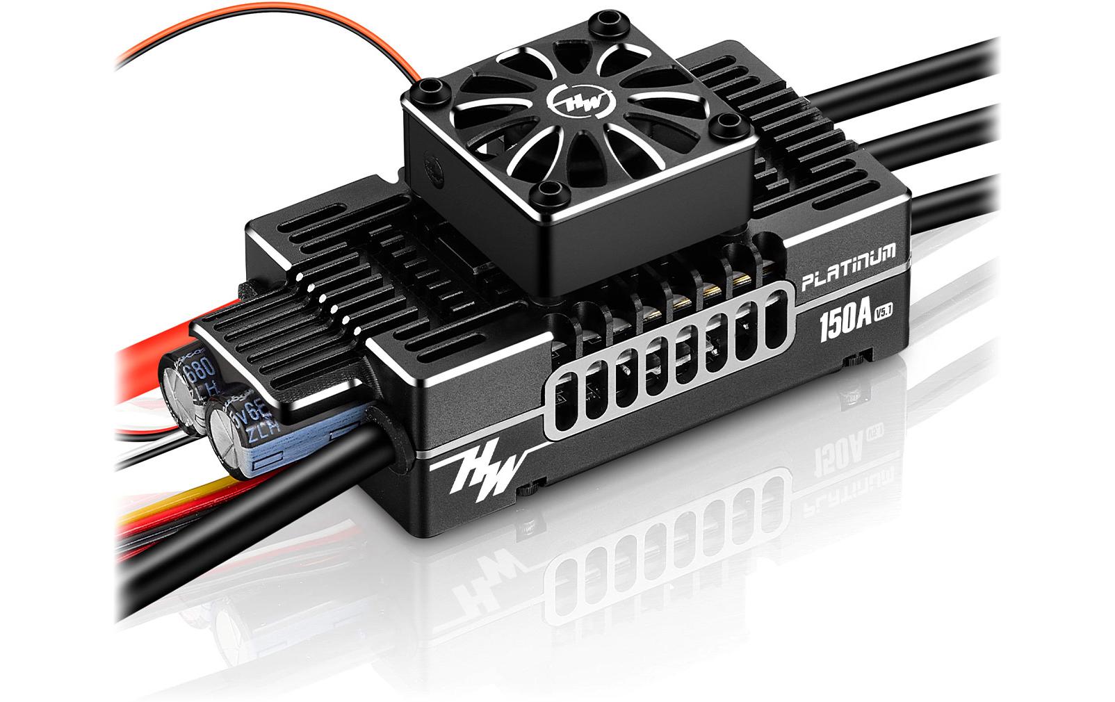 Hobbywing Brushless Regler Platinum Pro V5.1 150 A, 3-8S, BEC Hobbywing Brushless Regler Platinum Pro V5.1 150 A, 3-8S, BEC