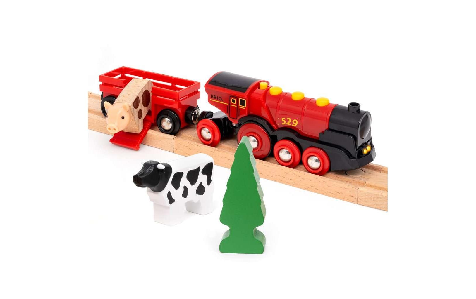 BRIO BRIO World Mighty Red Train Set