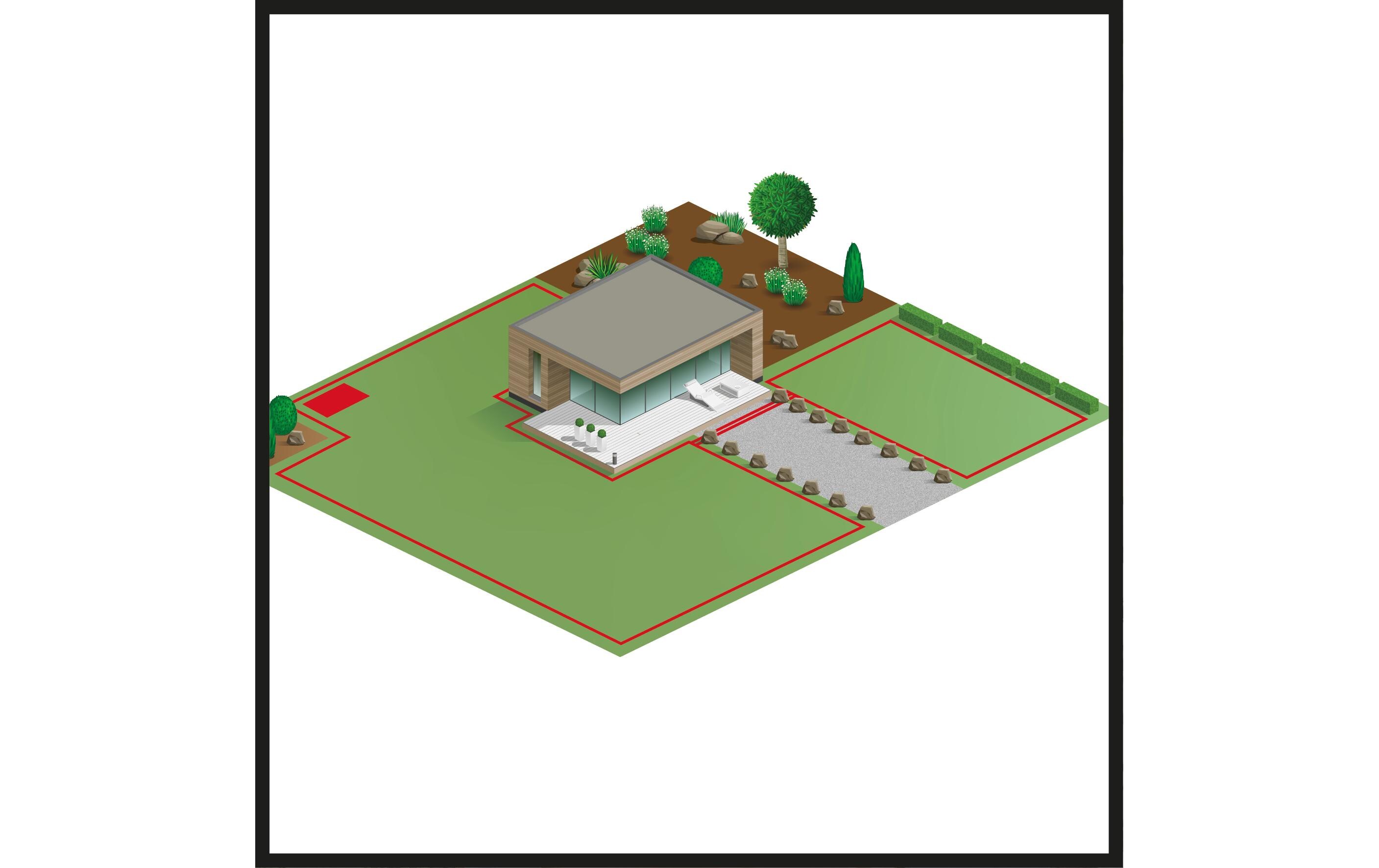 Einhell Mähroboter Freelexo 500 LCD BT+ 500 m²