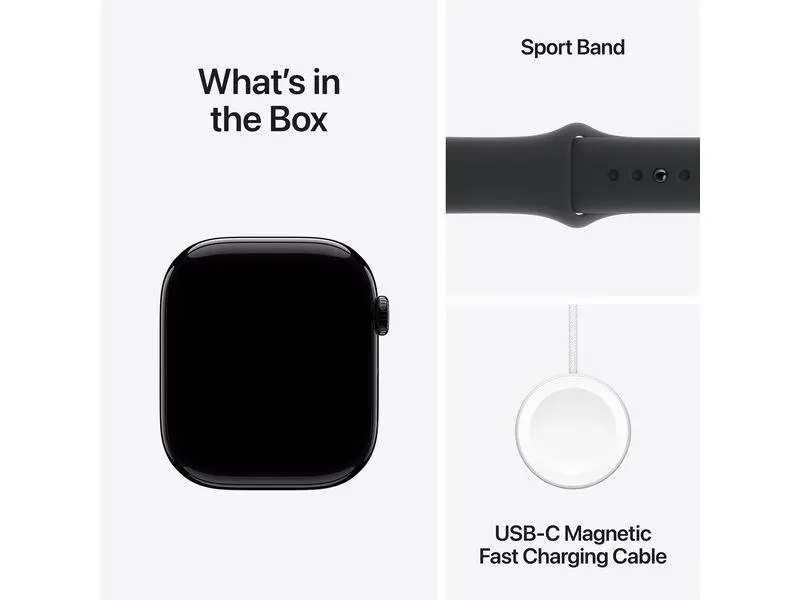 Apple Watch Series 10 46 mm LTE Alu Jet Black Sport M/L Apple Watch Series 10 46 mm LTE Alu Jet Black Sport M/L