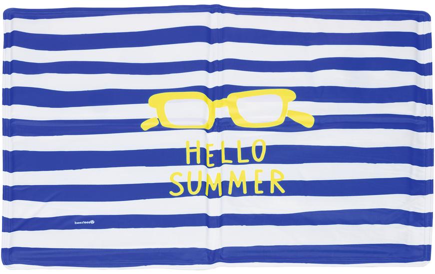 Beeztees Hunde-Kühlmatte Hello Summer 65 x 50 cm