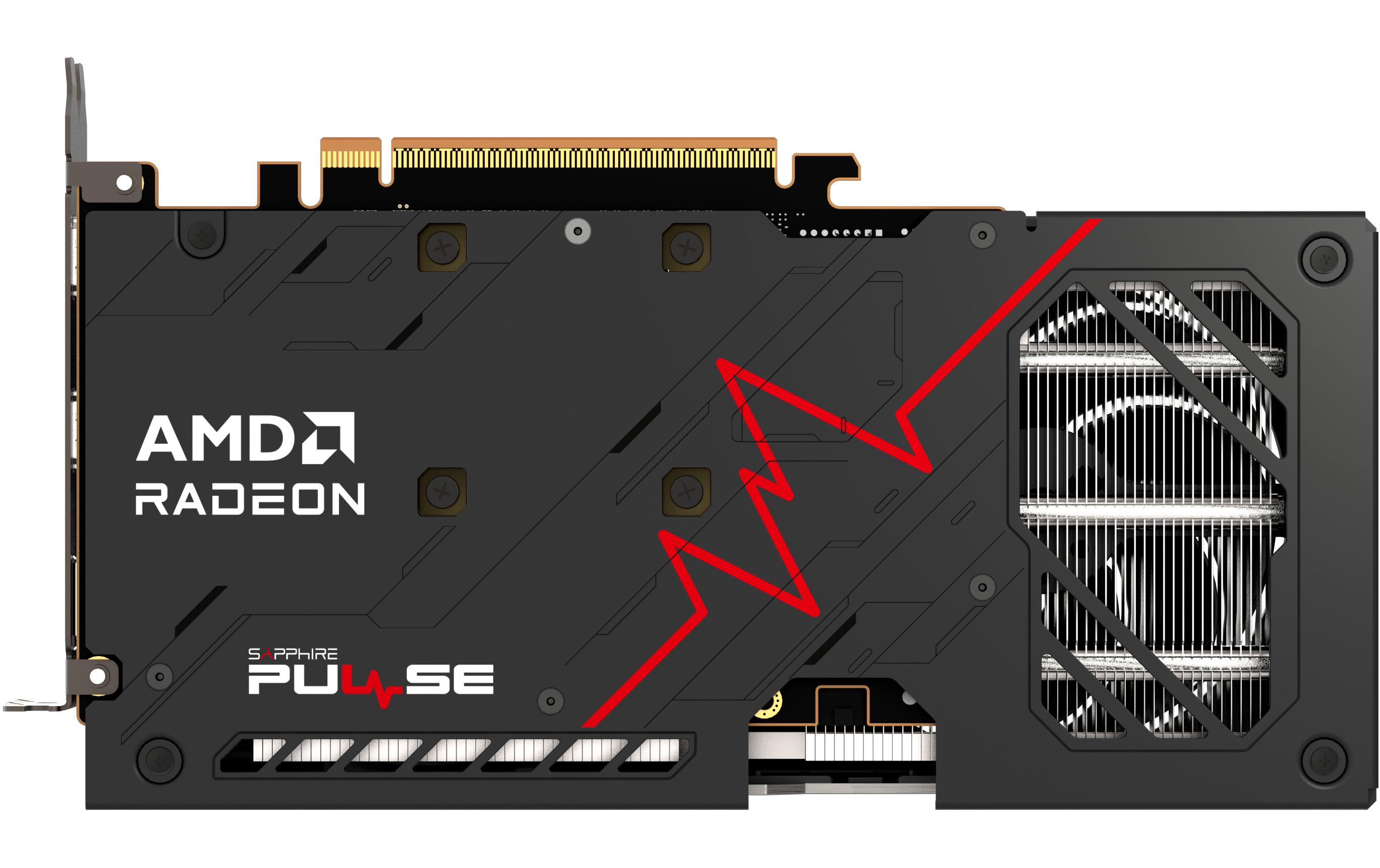 SAPPHIRE Grafikkarte AMD Radeon RX9060 XT PULSE OC 16GB GDDR6