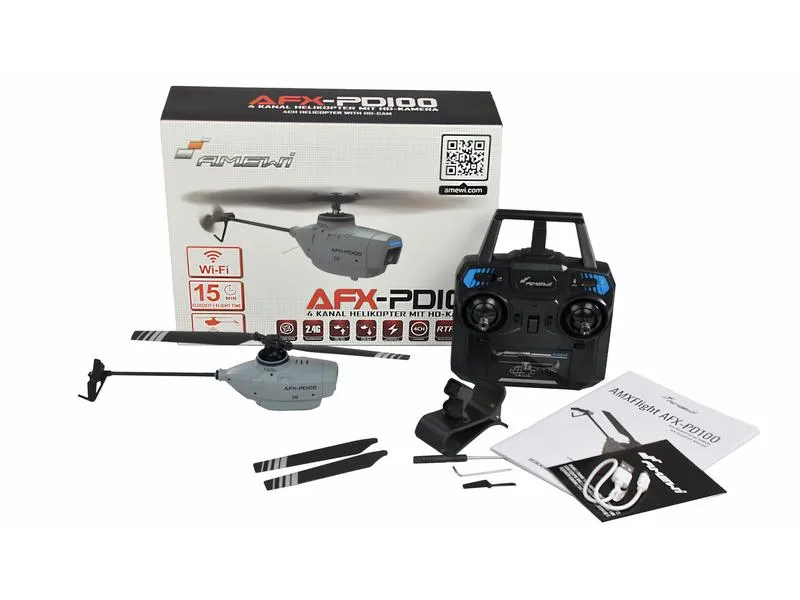 Amewi Helikopter AFX PD1000 mit Kamera, 4-Kanal RTF Amewi Helikopter AFX PD1000 mit Kamera, 4-Kanal RTF