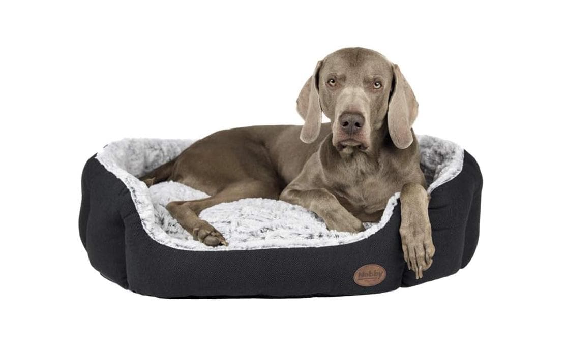 Nobby Comfort Bett Cacho Dunkelgrau, 86 x 70 x 24 cm