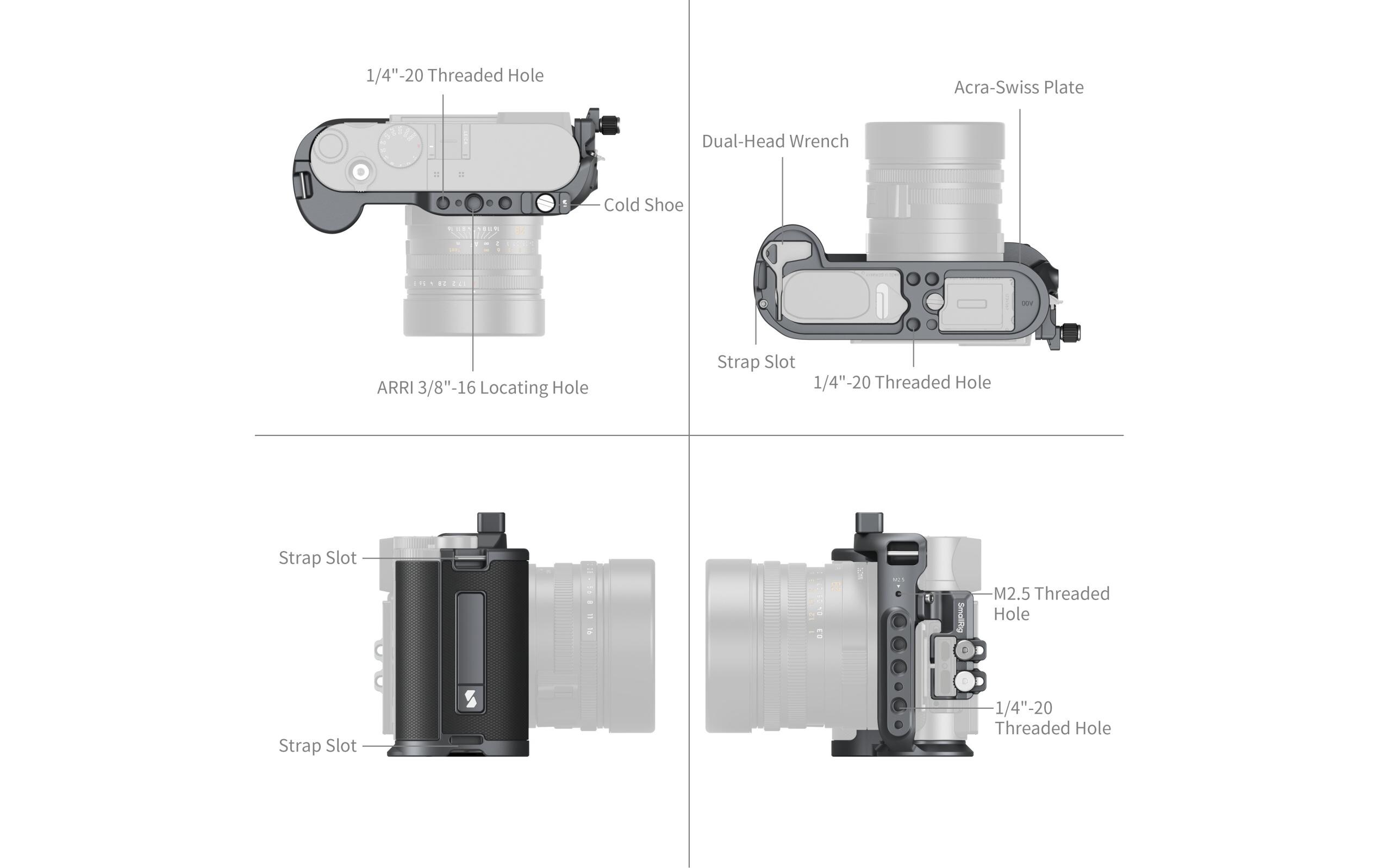 Smallrig Cage Kit für Leica Q3