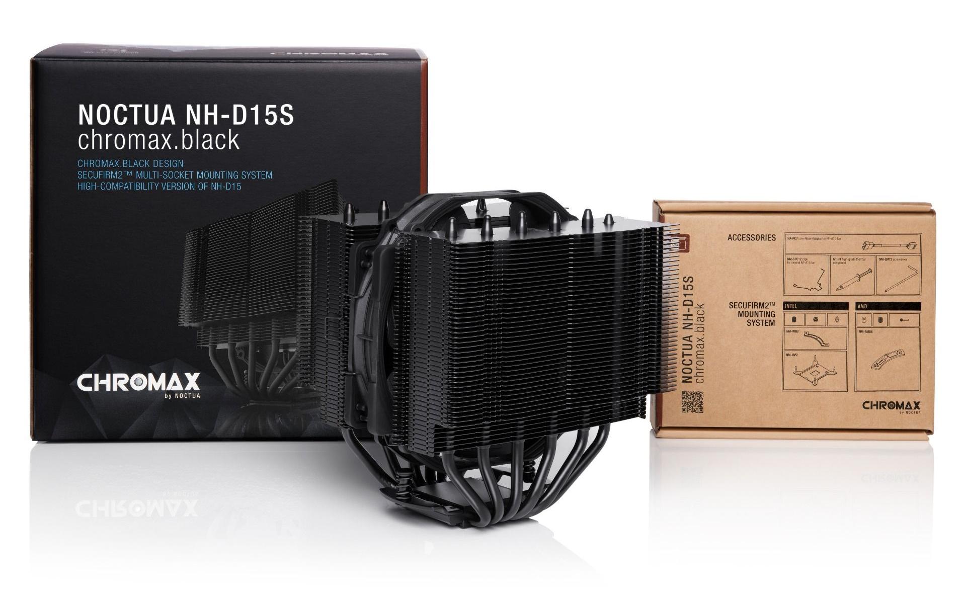 Noctua CPU-Kühler NH-D15S chromax.black