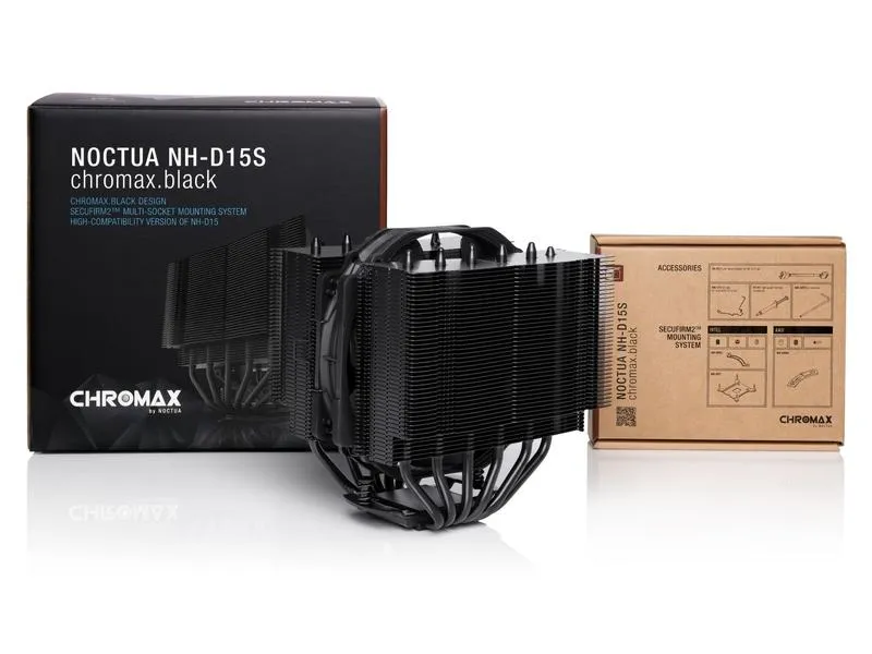 Noctua CPU-Kühler NH-D15S chromax.black Noctua CPU-Kühler NH-D15S chromax.black