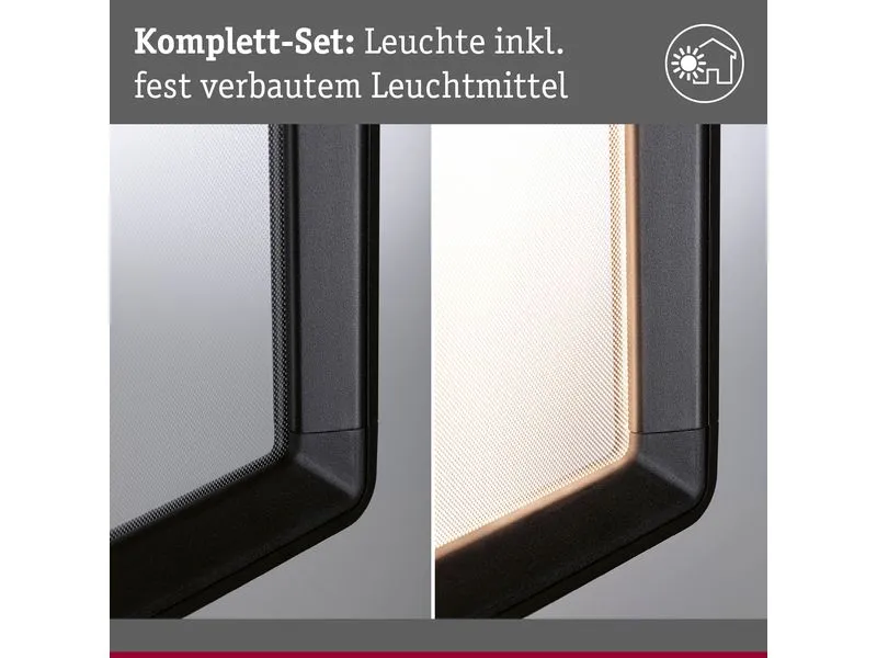 Paulmann LED Aussenwandleuchte Reana Bewegungsmelder 3000K Anthrazit
