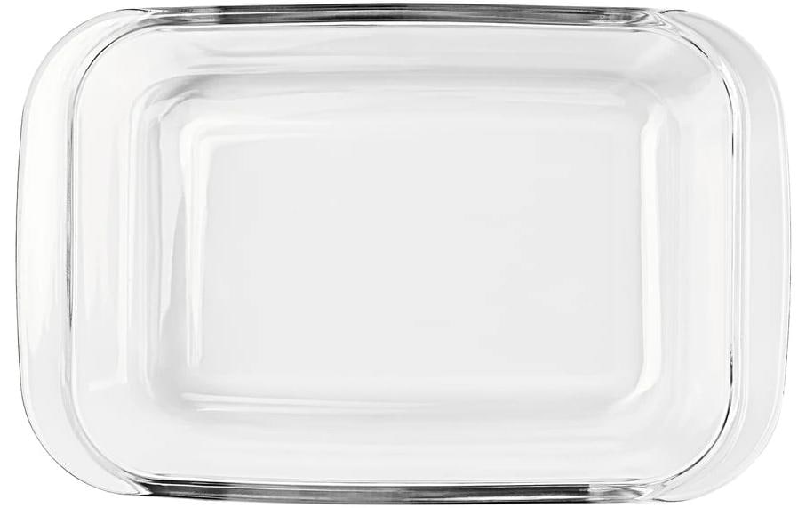 GOURMETmaxx Auflaufform für Heissluft-Fritteusen Eckig, Transparent