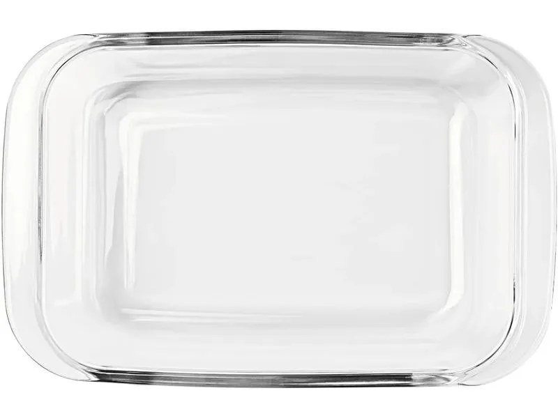 GOURMETmaxx Auflaufform für Heissluft-Fritteusen Eckig, Transparent