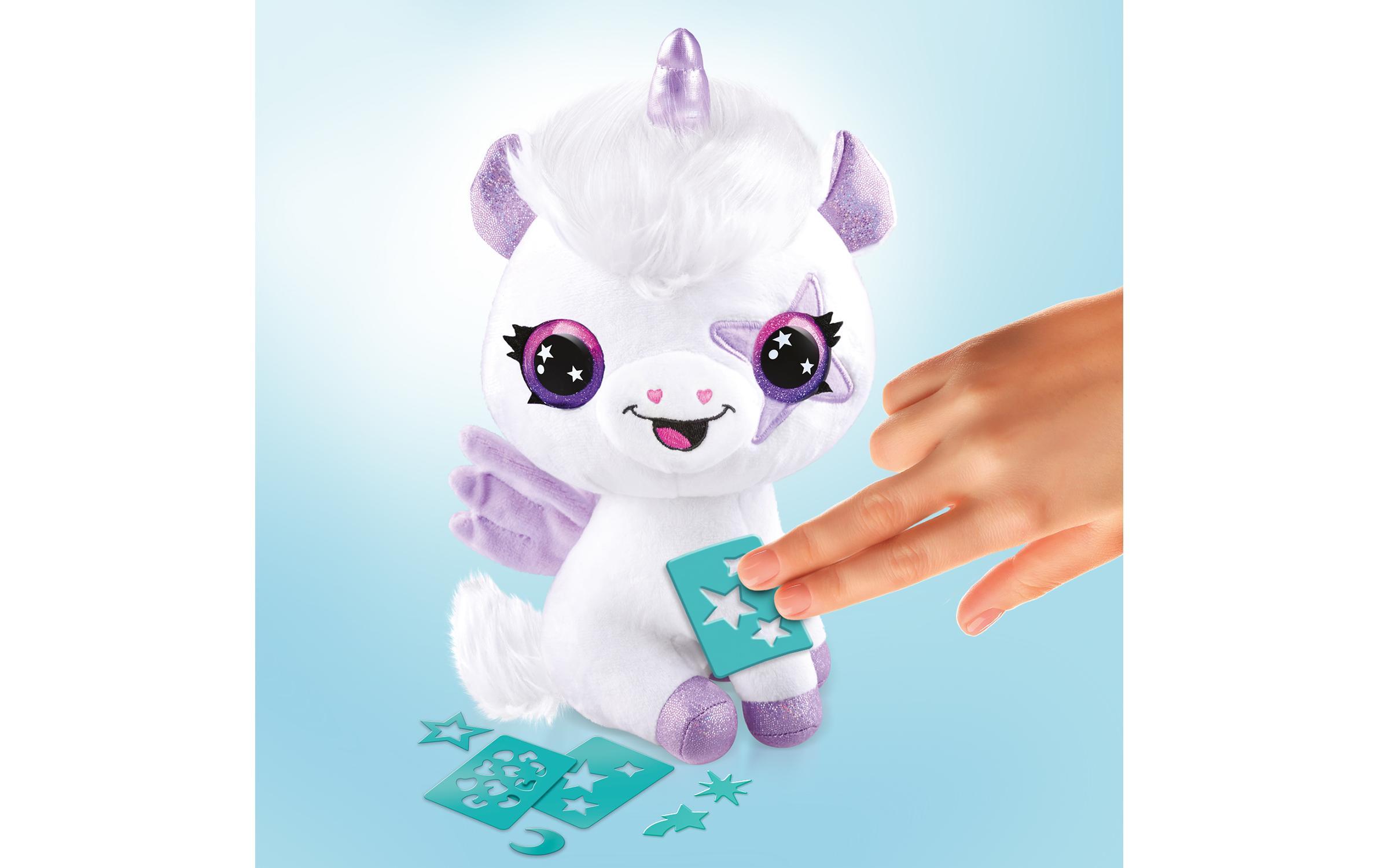 Canal Toys Funktionsplüsch Airbrush Plush Glow in the Dark Unicorn