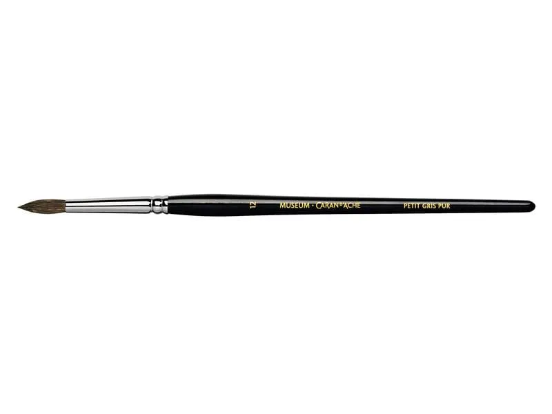 Caran d'Ache Aquarellpinsel «Petit Gris» Nr. 12, 1 Stück