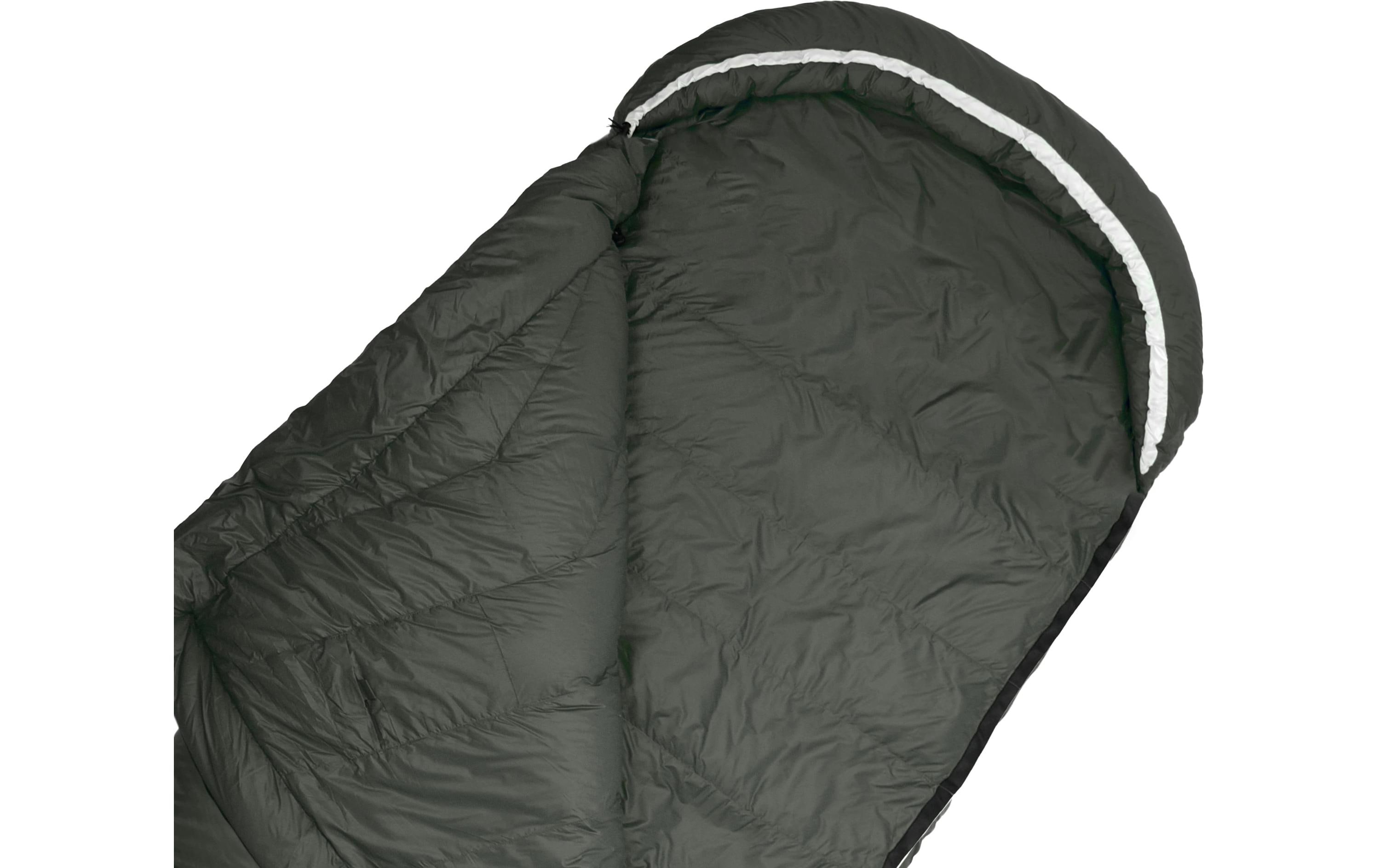 Grüezi Bag Schlafsack Biopod DownWool Summer Comfort Nylon, Deep Forest