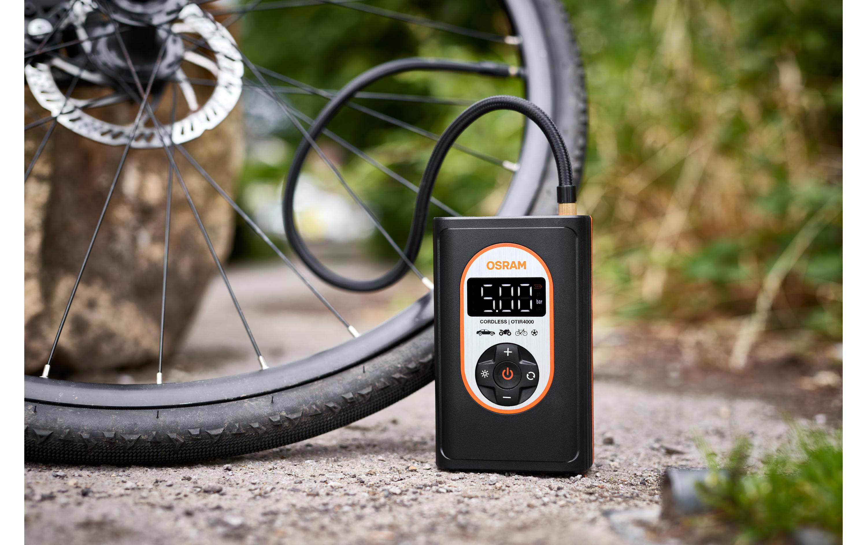 OSRAM Luftkompressor TYREinflate 4000, 8.3 bar