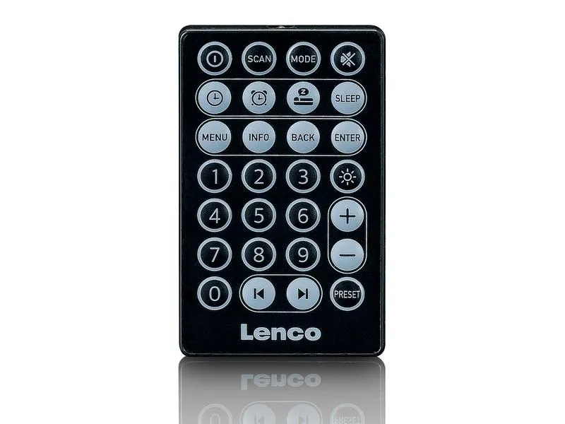 Lenco DAB+ Radio PDR-060WD Schwarz/Weiss Lenco DAB+ Radio PDR-060WD Schwarz/Weiss