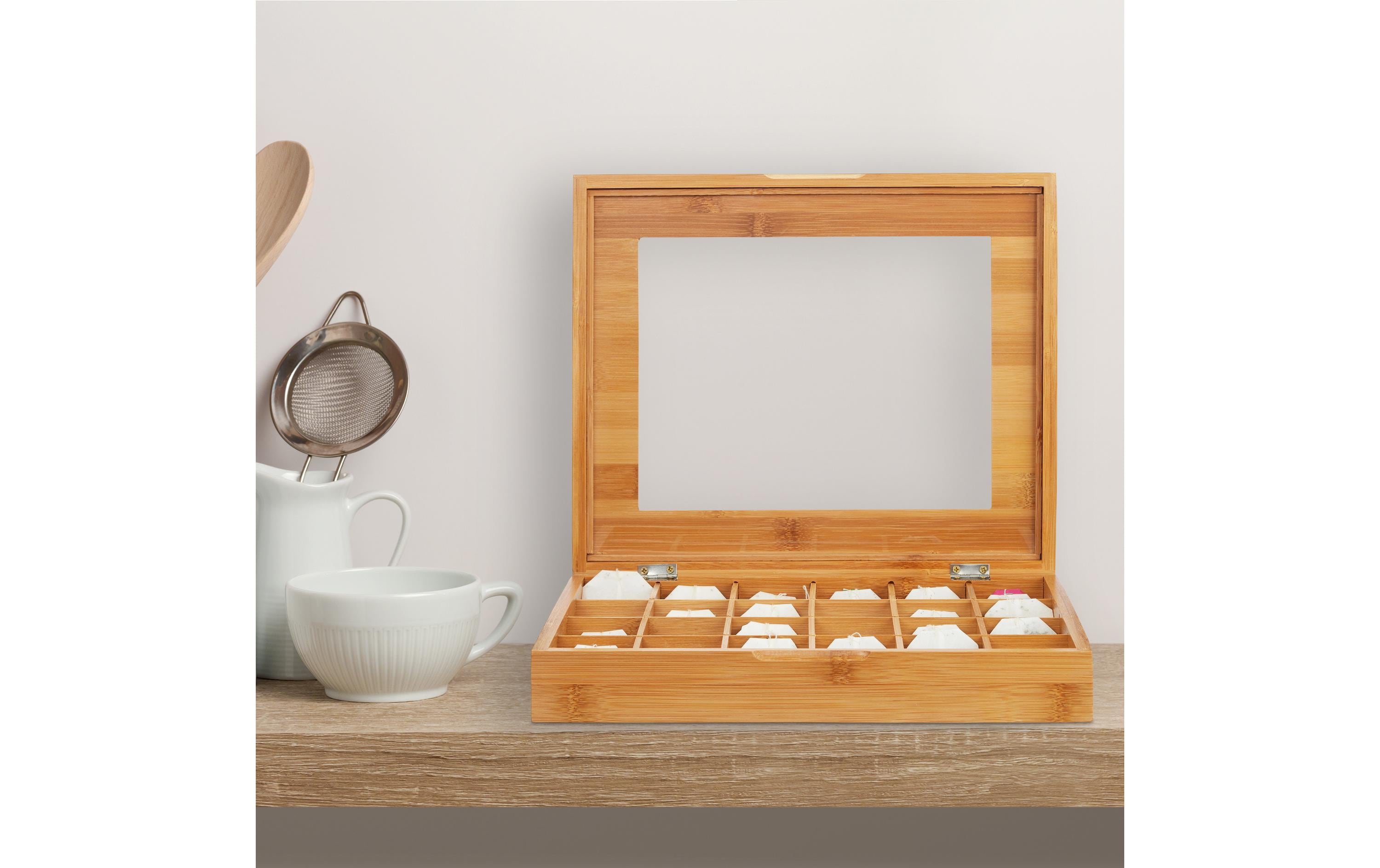 relaxdays Kapselspender für 24 Kapseln