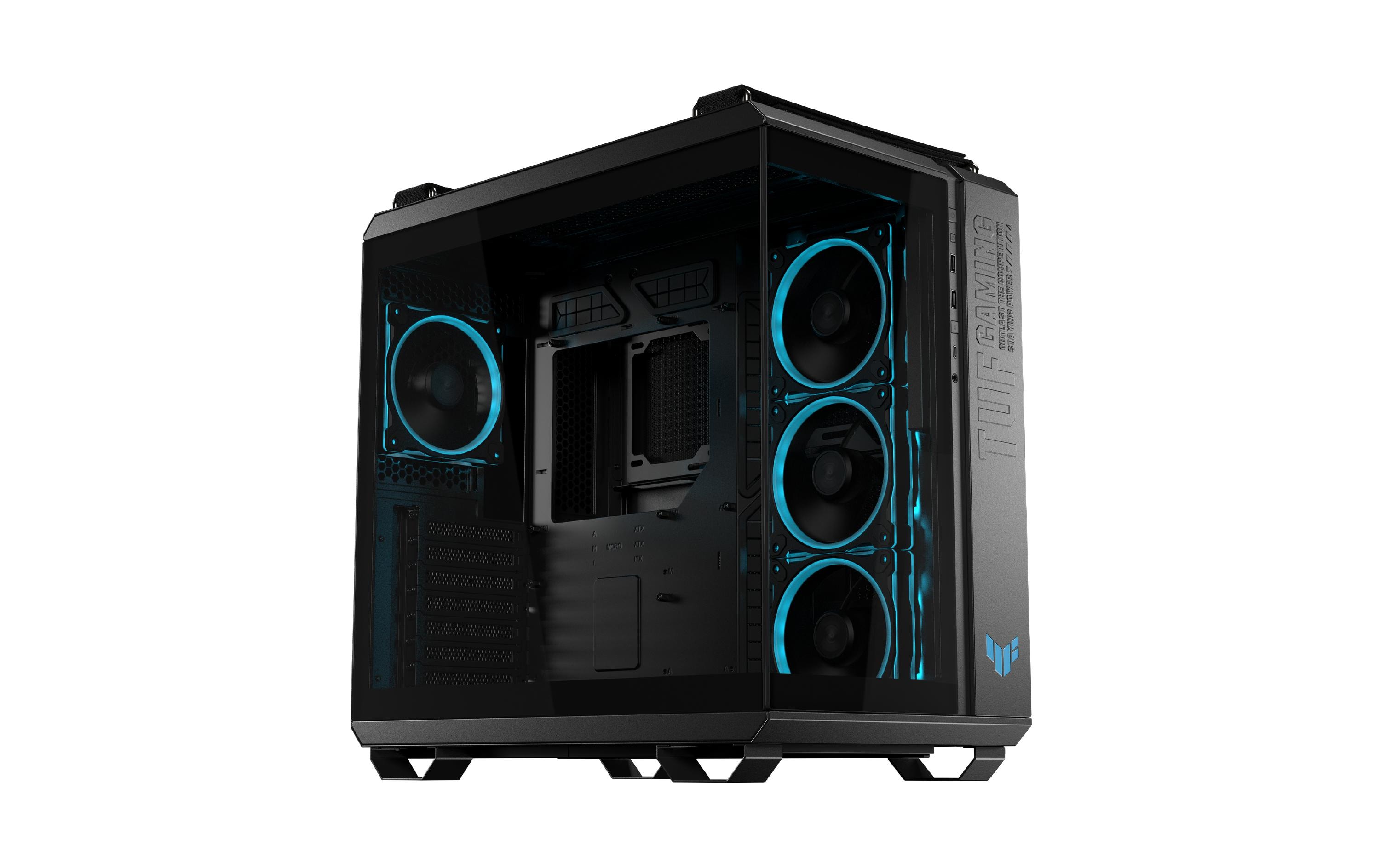 ASUS PC-Gehäuse TUF GAMING GT502 Horizon TG ARGB Schwarz