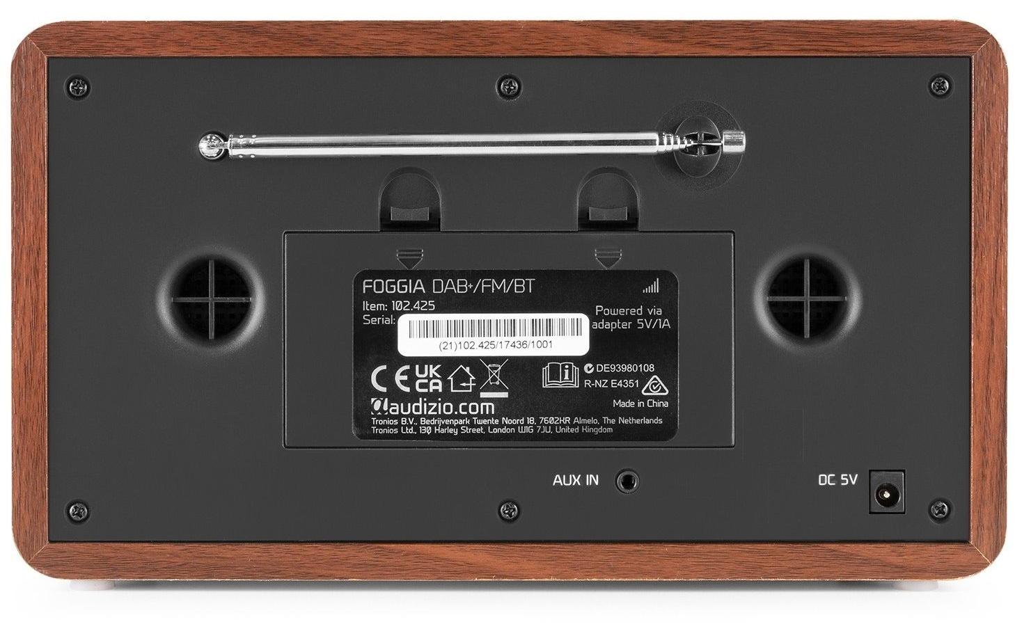 Audizio DAB+ Radio Foggia Grau