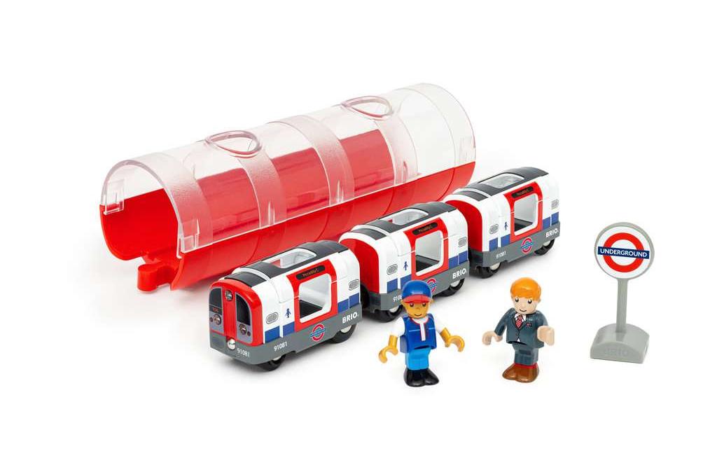BRIO BRIO World London Underground Trains BRIO BRIO World London Underground Trains