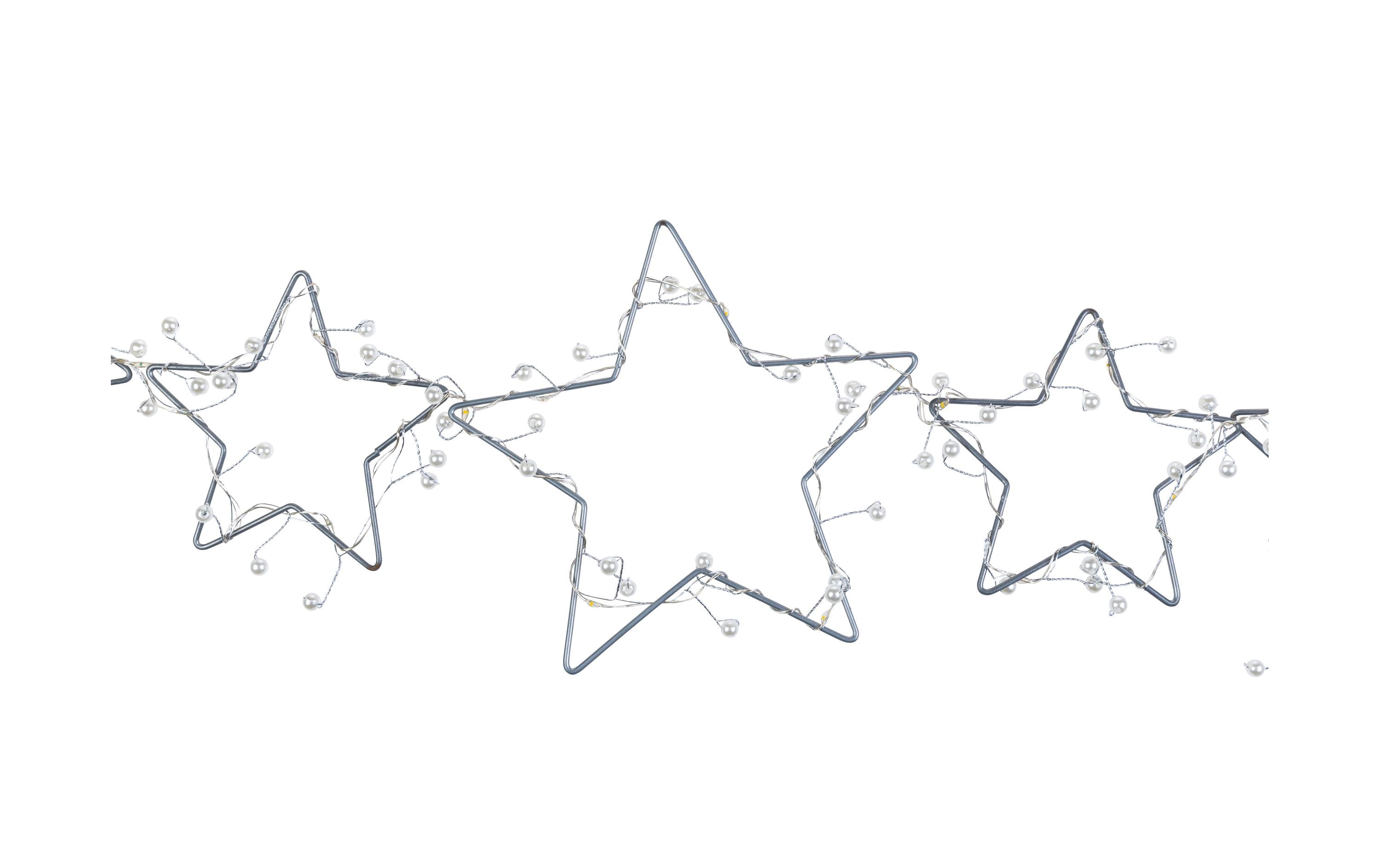 COCON LED-Lichterkette Sternengirlande, 130 cm