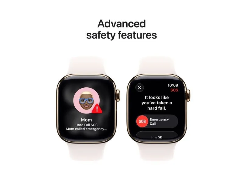 Apple Watch Series 11 42 mm LTE Gold Titanium Light Blush M/L Apple Watch Series 11 42 mm LTE Gold Titanium Light Blush M/L