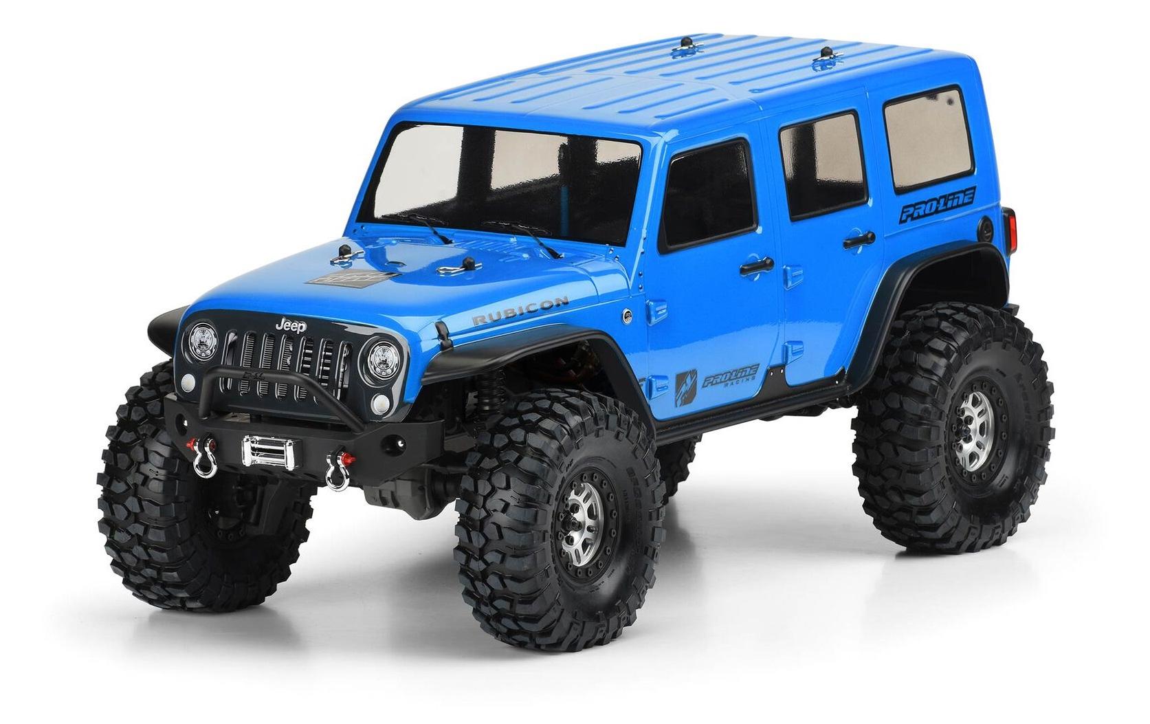 Proline Karosserie Jeep Wrangler Rubicon unlackiert, 1:10