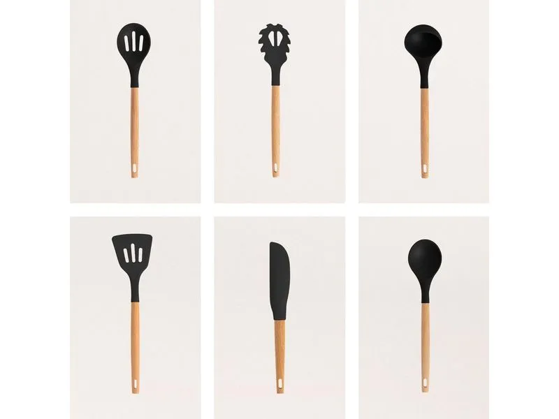 Create Küchenutensilien Set Schwarz Create Küchenutensilien Set Schwarz