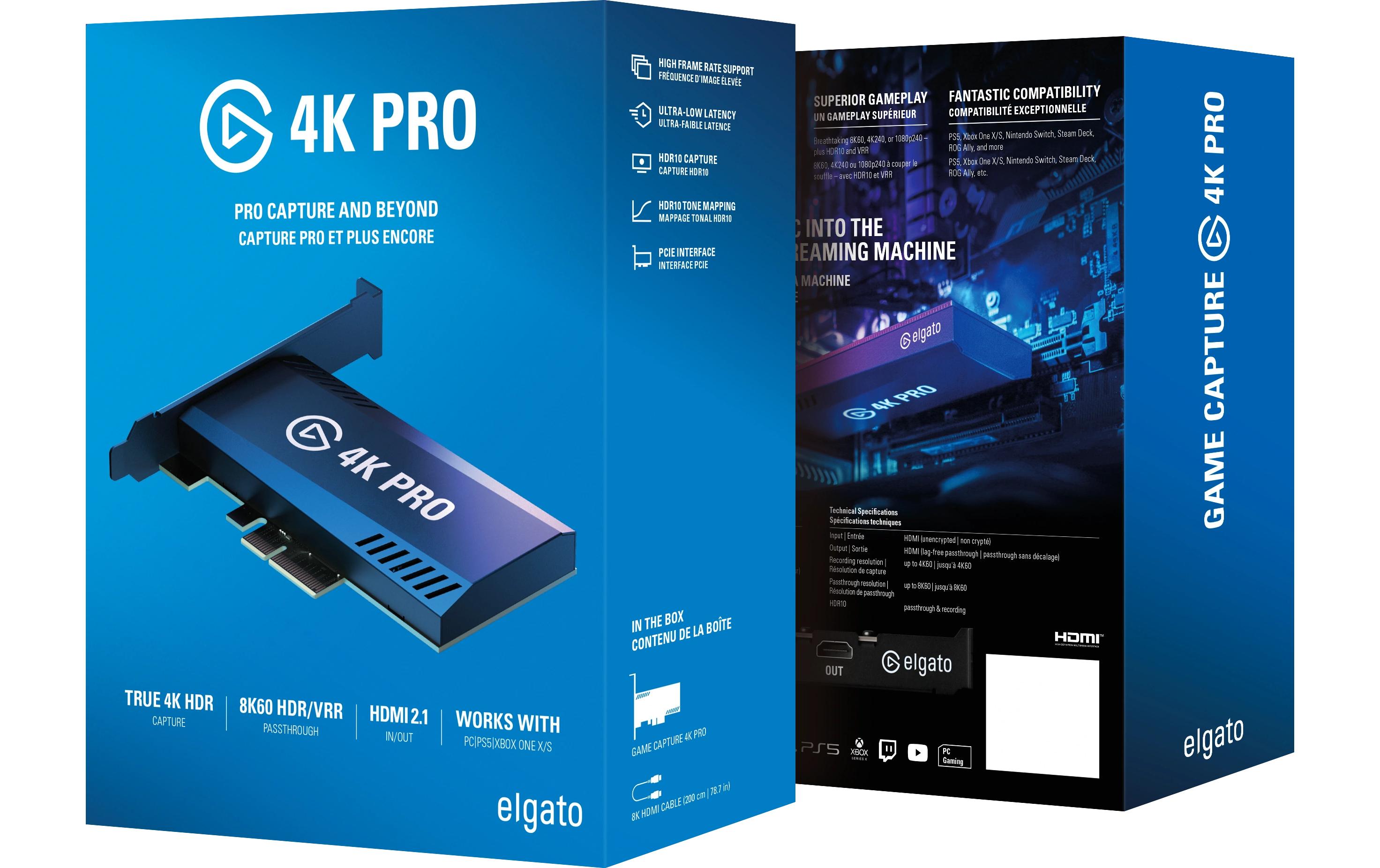 Elgato Videospiel-Rekorder Game Capture 4K Pro