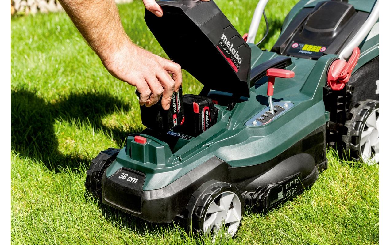 Metabo Akku-Rasenmäher RM 36-18 LTX BL 36 Set