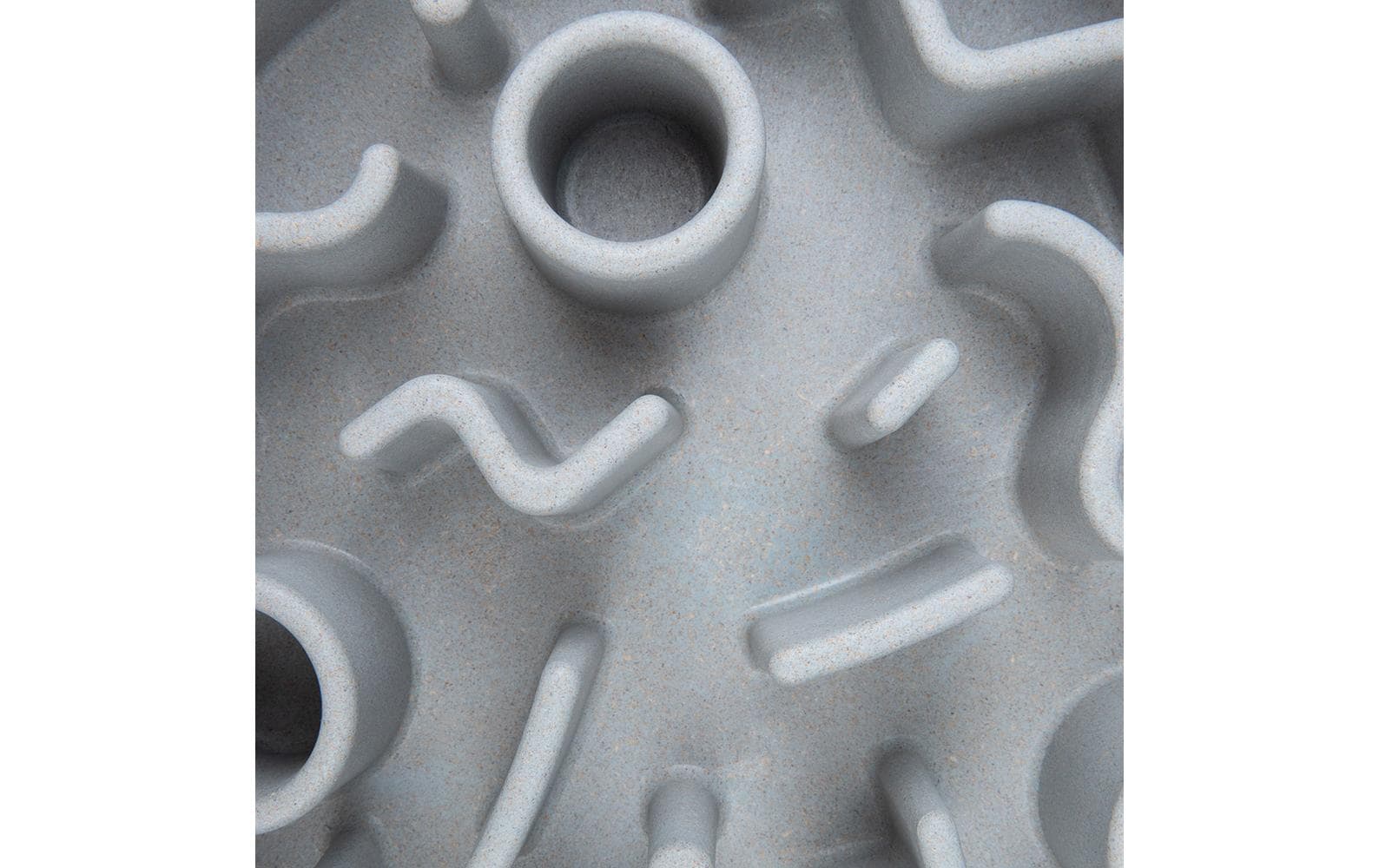 District 70 Bambusnapf Bamboo Dog Slow Feeder Ø 28 cm, Ice-Blue