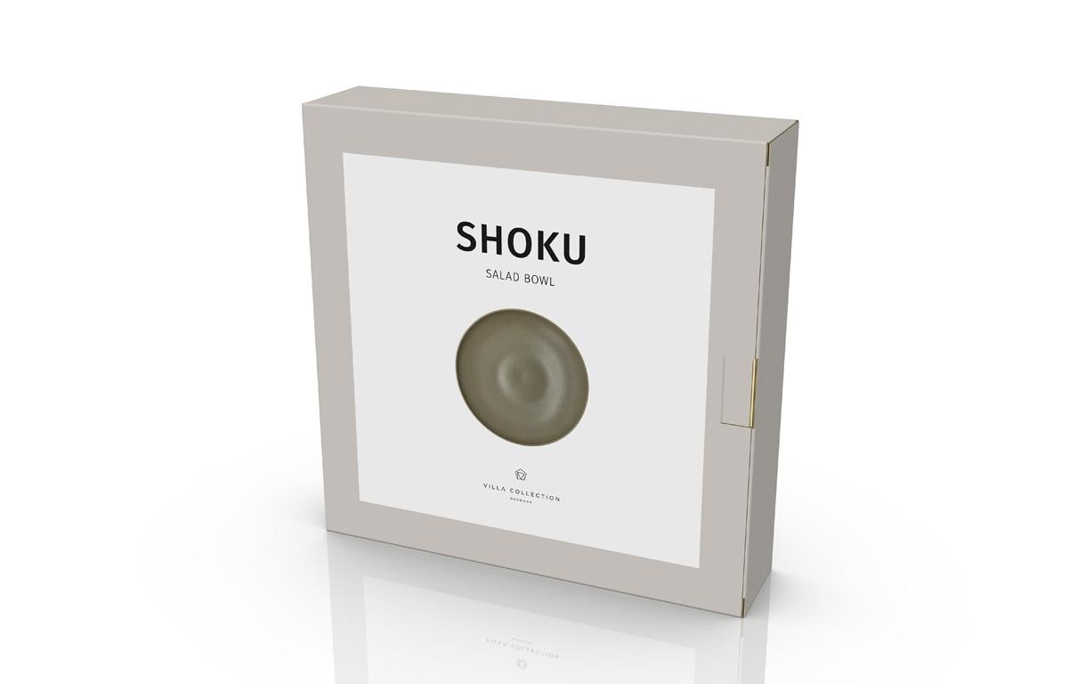 Villa Collection Salatschüssel Shoku 28 cm, 1 Stück, Braun