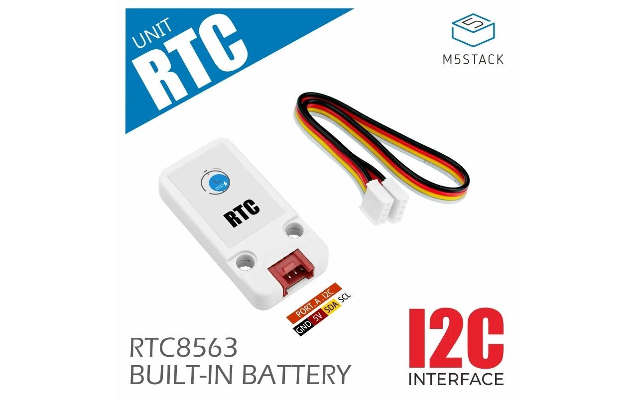 M5Stack RTC Real Time Clock Unit HYM8563 M5Stack RTC Real Time Clock Unit HYM8563
