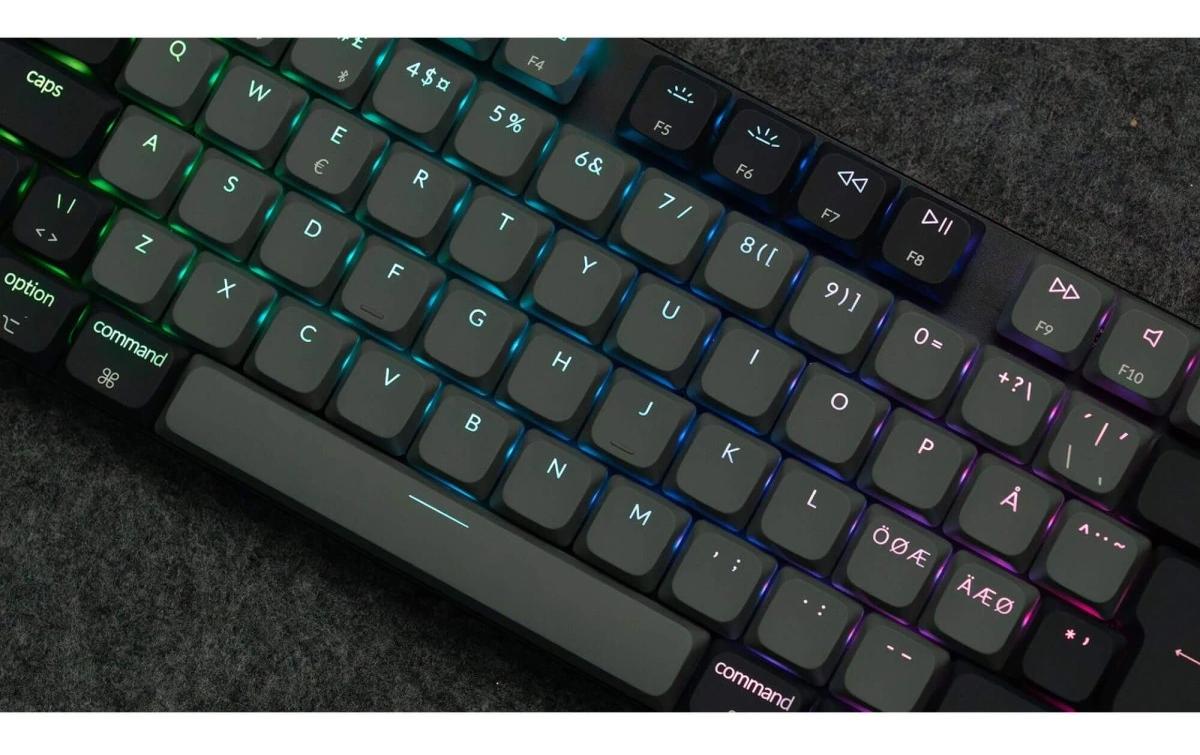 Keychron Gaming-Tastatur K1 QMK Version 6 Red Switch