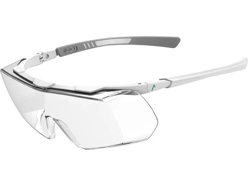 ACE Schutzbrille Evo OTG für Brillenträger Weiss Transparent