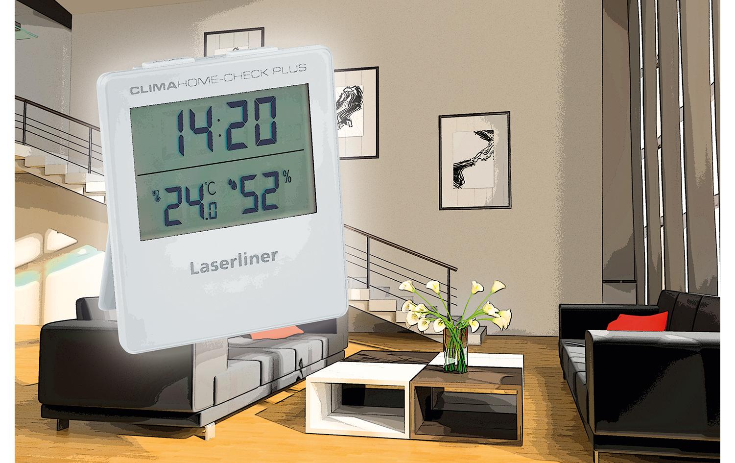 Laserliner Thermo-/Hygrometer ClimaHome Check Plus Digital