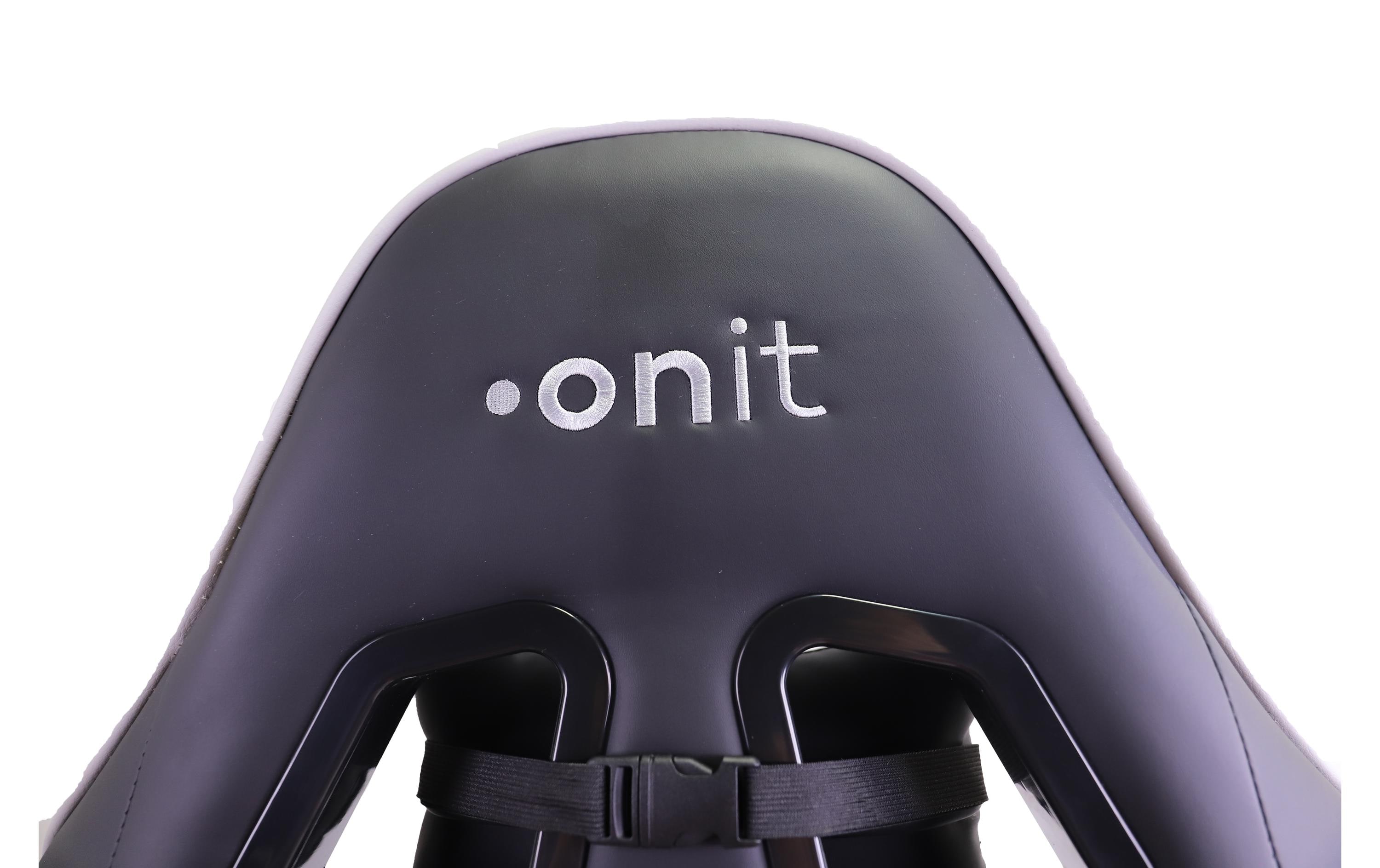 onit Gaming-Stuhl Pro Schwarz/Grau