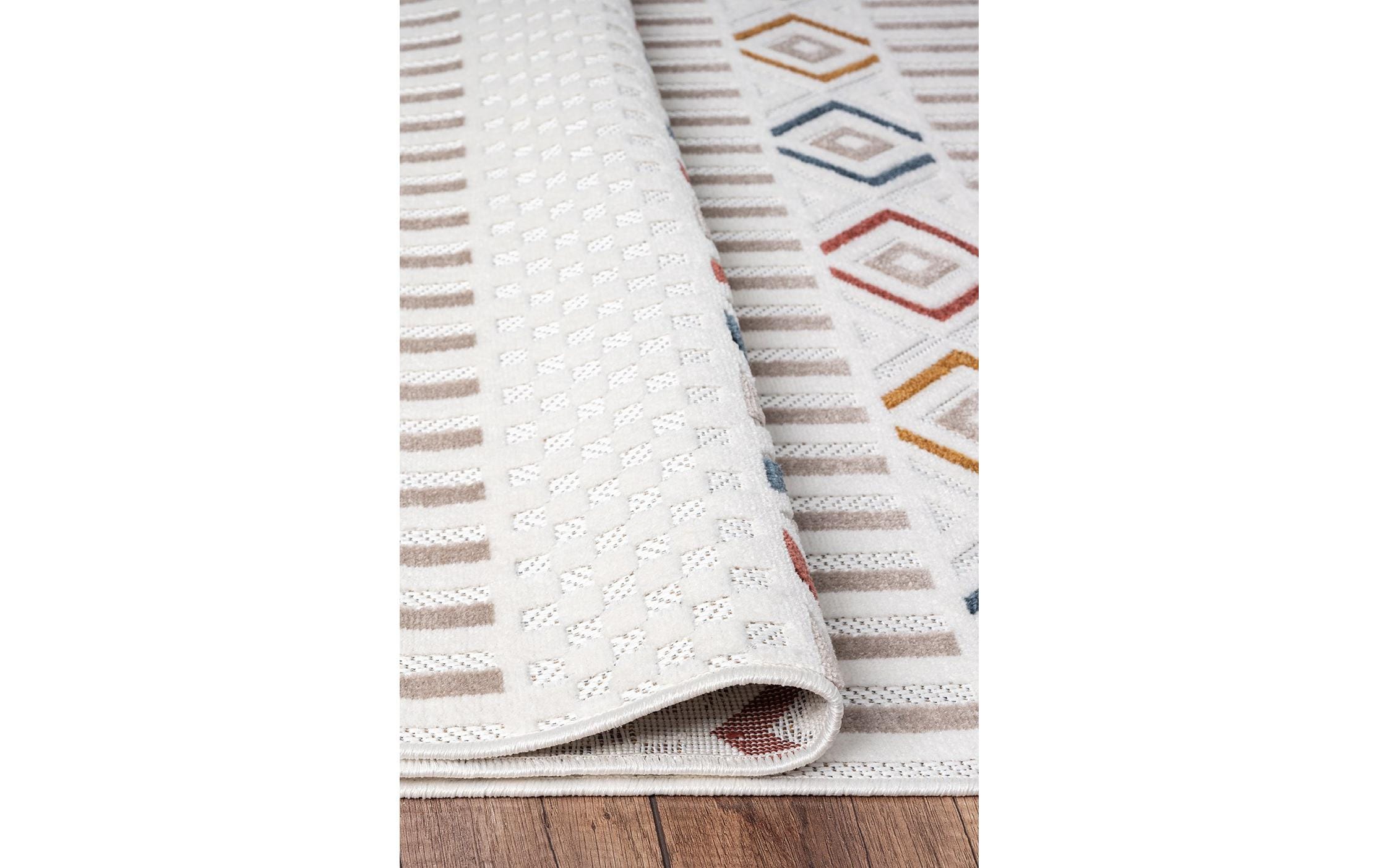 Conceptum Hypnose Teppich Sosa 9003 100 cm x 200 cm, Weiss