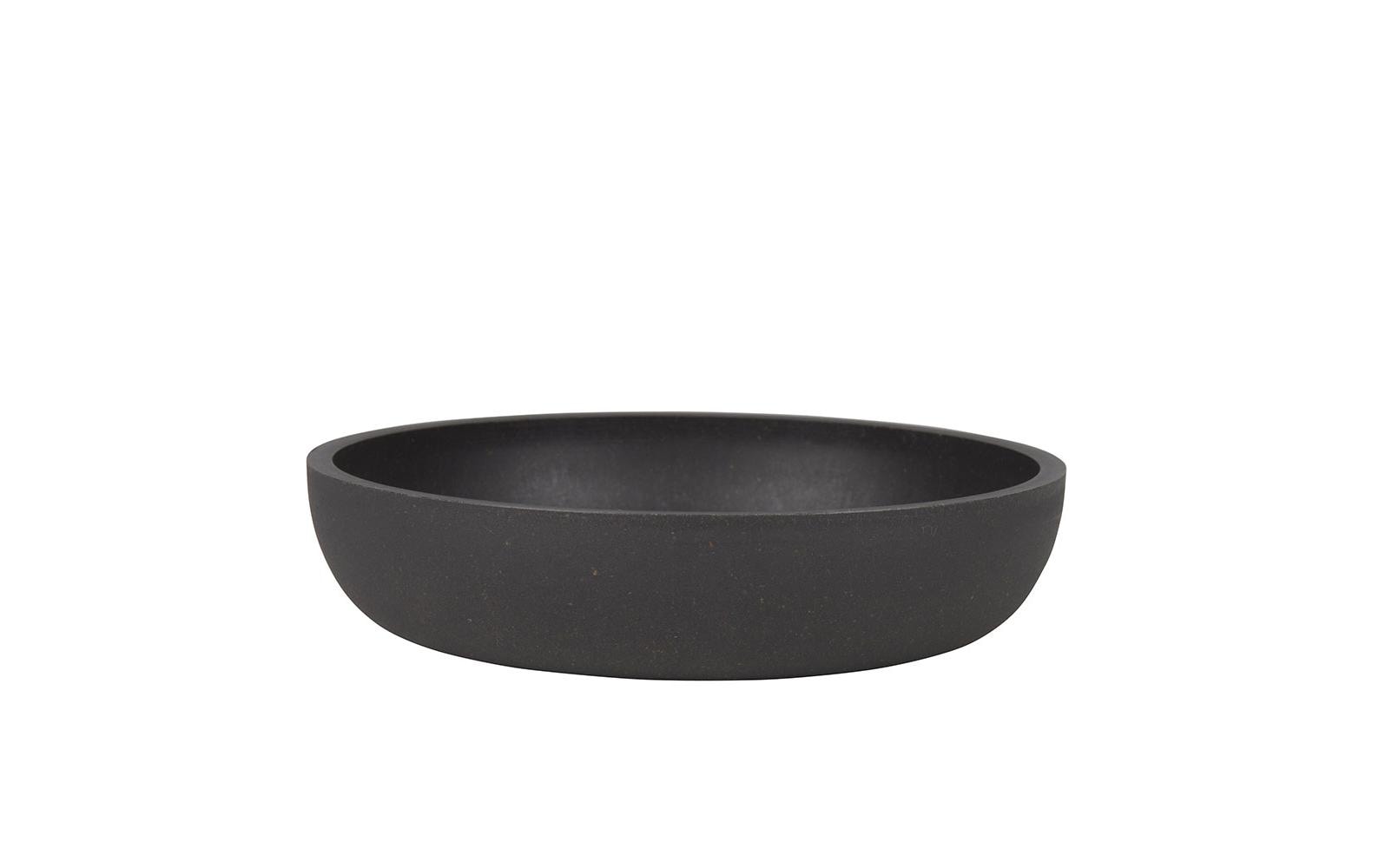 District 70 Bambusnapf Bamboo, Dunkelgrau, ø 12 cm