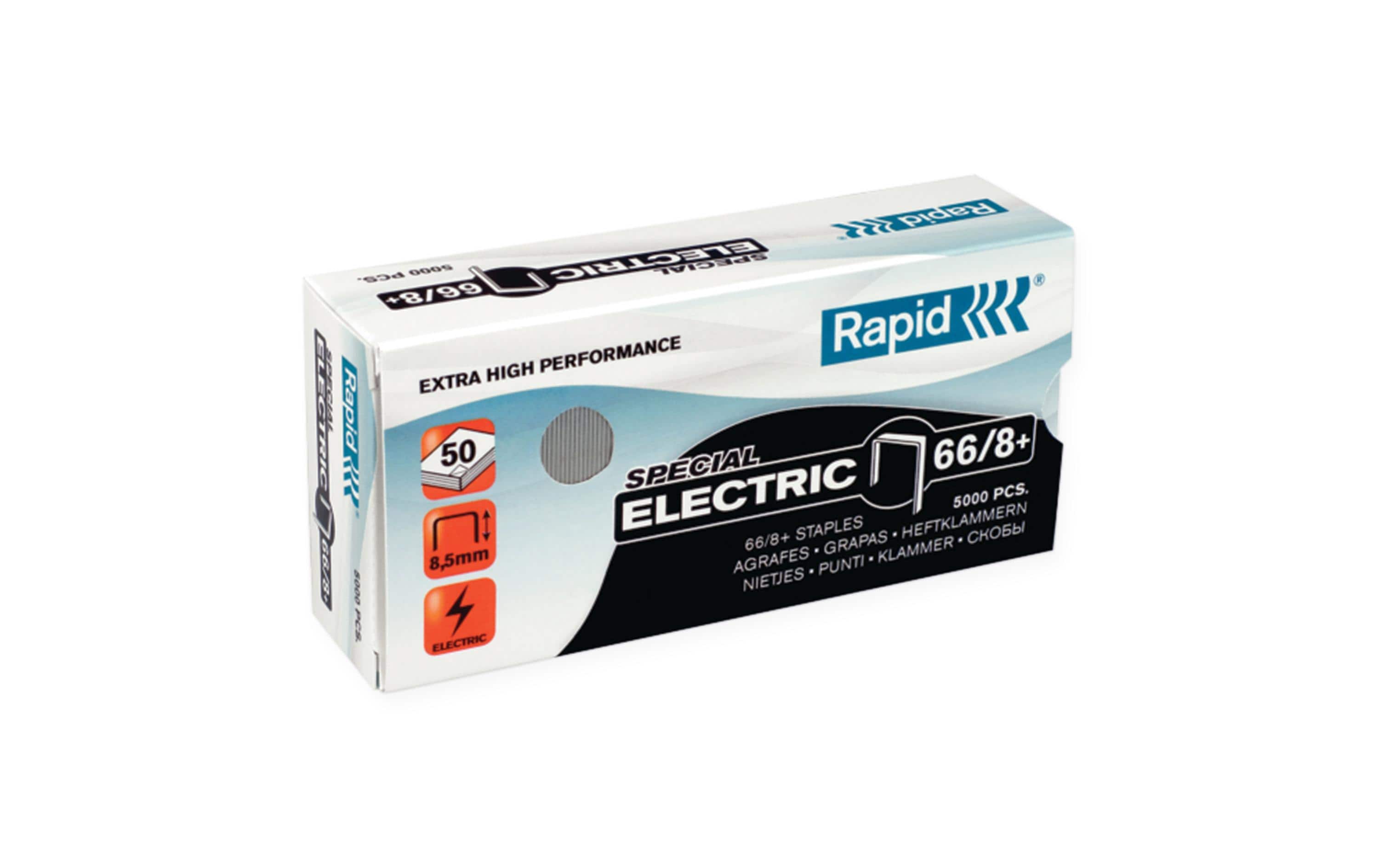 Rapid Heftklammern Super Strong, 66/8, 5000 Stück