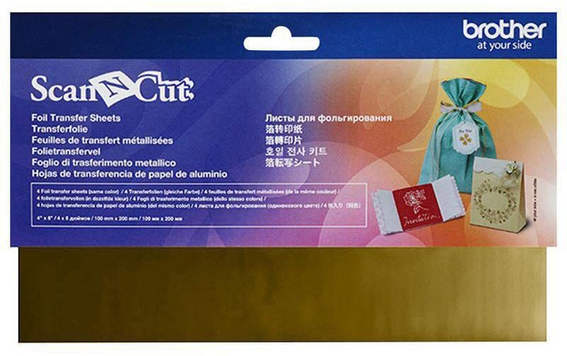Brother Transferfolie ScanNCut Gold Brother Transferfolie ScanNCut Gold