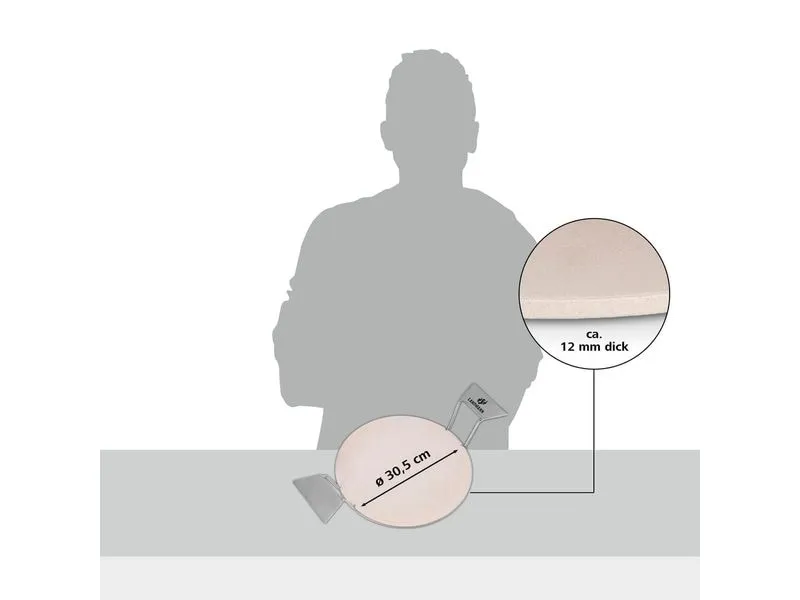 Landmann Pizzastein-Set 3-tlg. Rund Landmann Pizzastein-Set 3-tlg. Rund