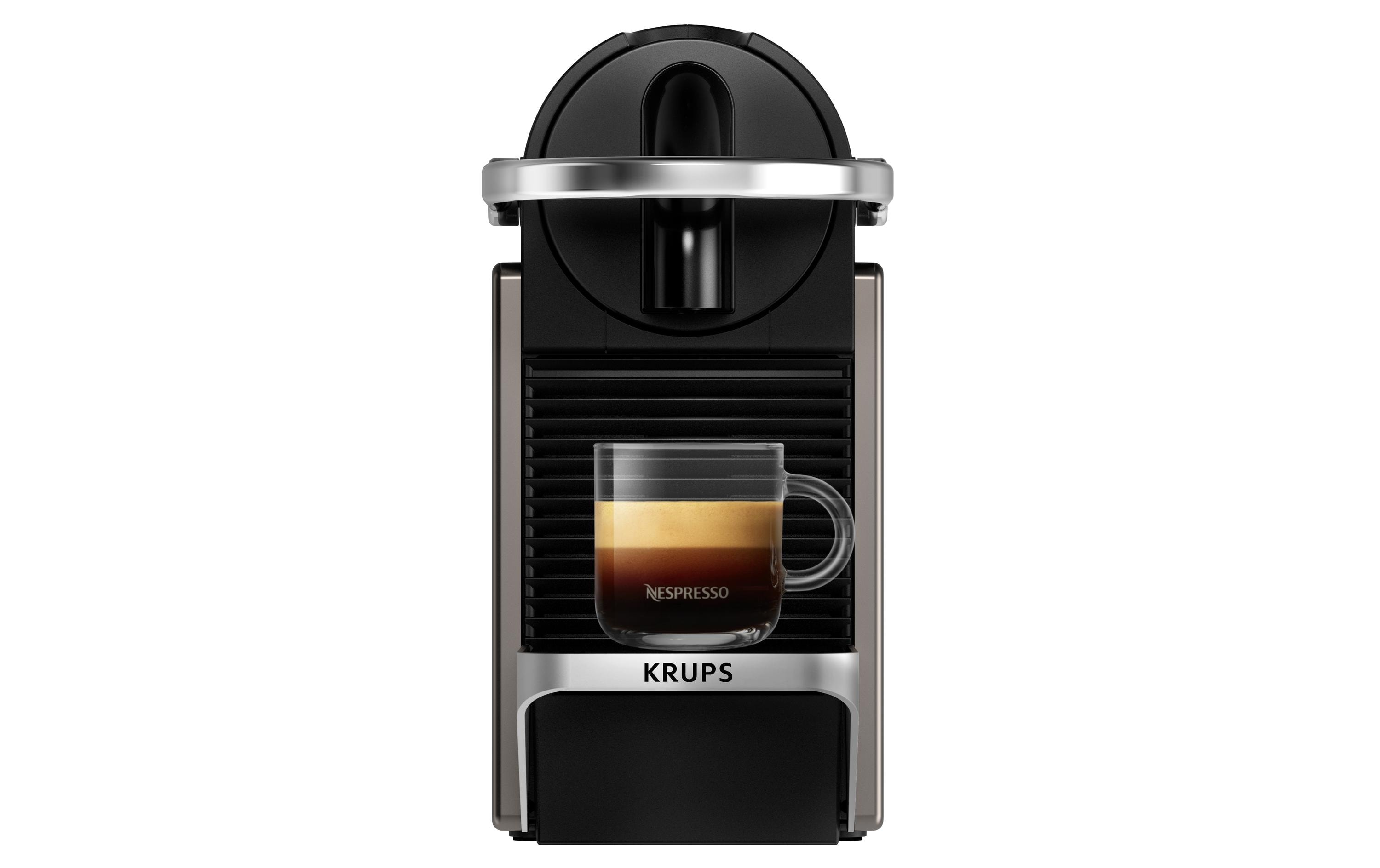 Krups Kaffeemaschine Nespresso Pixie XN306TCH Titan