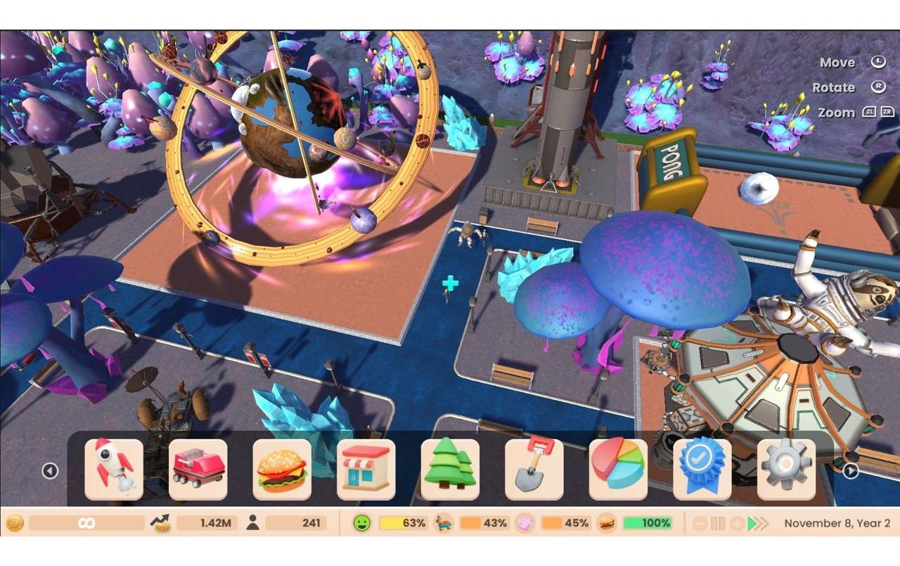 Atari Games RollerCoaster Tycoon Adventures Deluxe [NSW] (D) (Box)