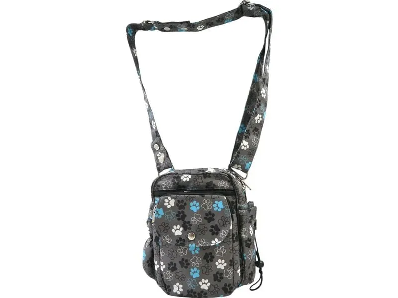 Nijens Gassi-Tasche Konstanz mit Druck, Hellgrau Nijens Gassi-Tasche Konstanz mit Druck, Hellgrau