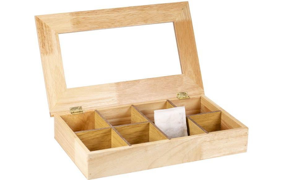 Kadastar Teebeutel-Box Jasmin Hellbraun Kadastar Teebeutel-Box Jasmin Hellbraun