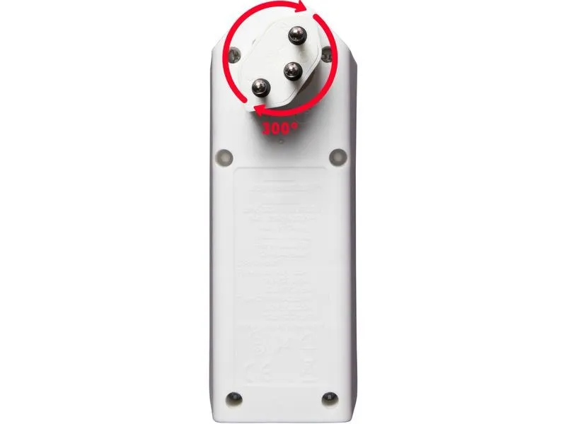 Brennenstuhl Abzweigstecker 2 x T13, 1 x USB A, 1 x USB C, 300° drehbar Brennenstuhl Abzweigstecker 2 x T13, 1 x USB A, 1 x USB C, 300° drehbar