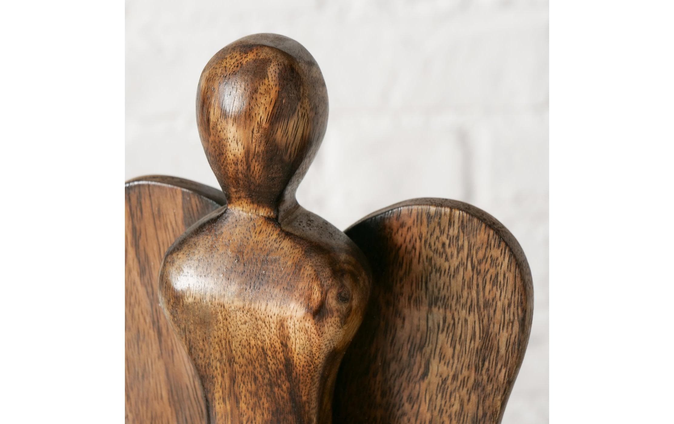 Boltze Weihnachtsfigur Engel Malaika Mango, 16 x 4.5 x 35 cm