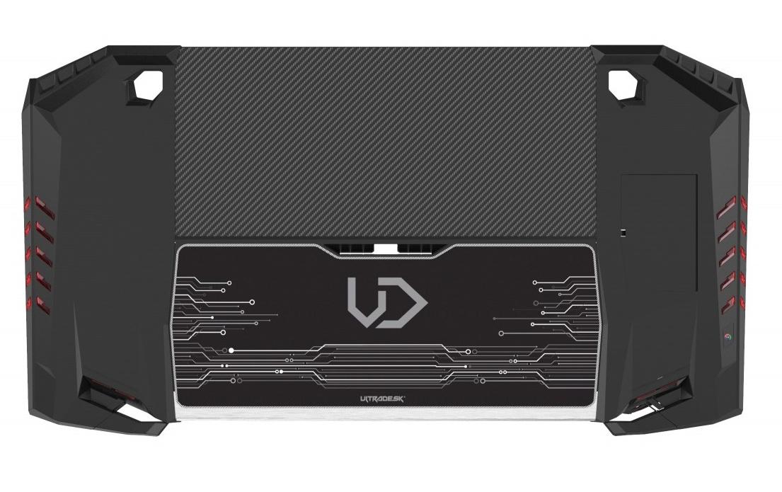 Ultradesk Gaming Tisch Rocket Schwarz