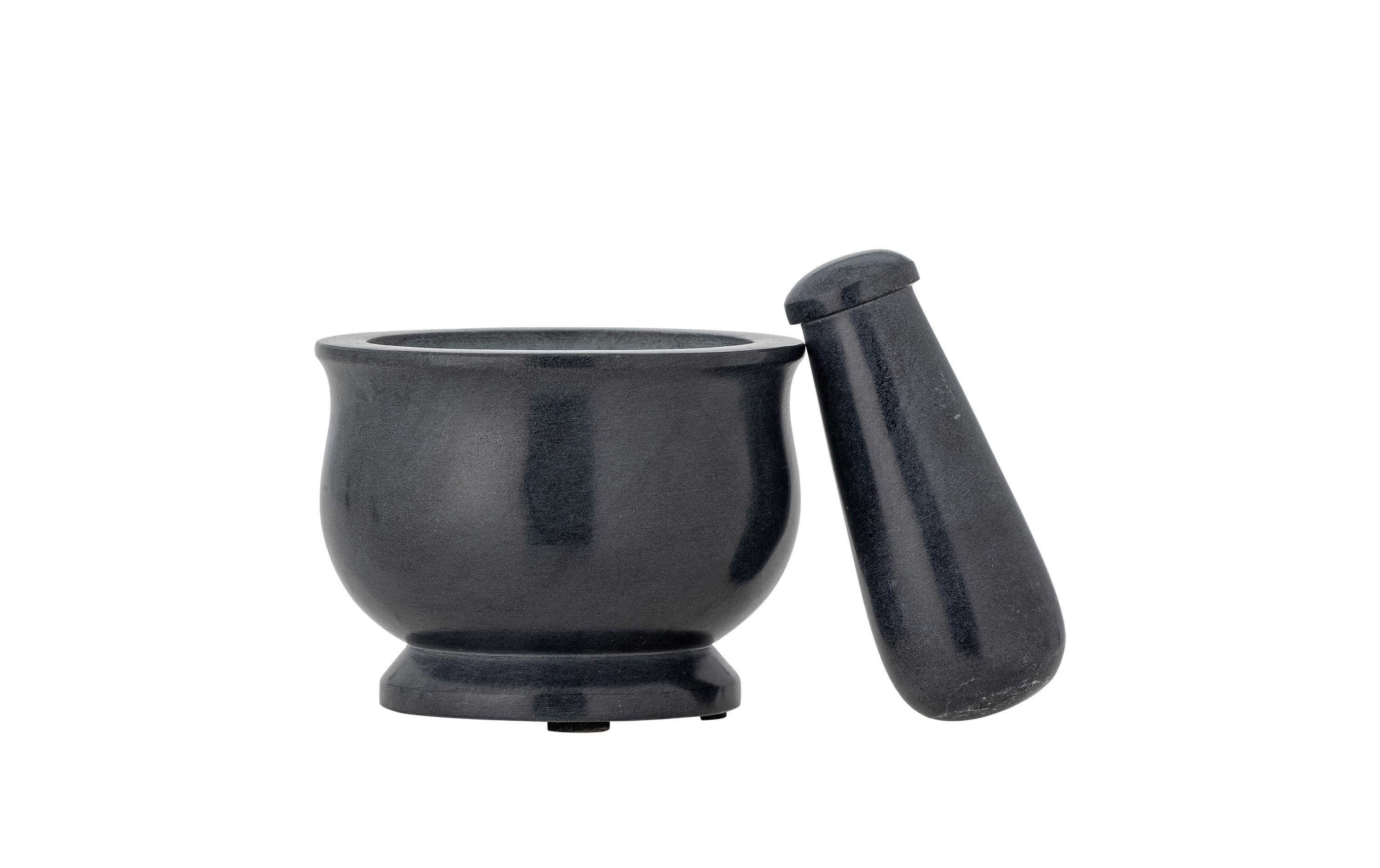 Bloomingville Mörser mit Stössel Aprilla 10 cm, Speckstein