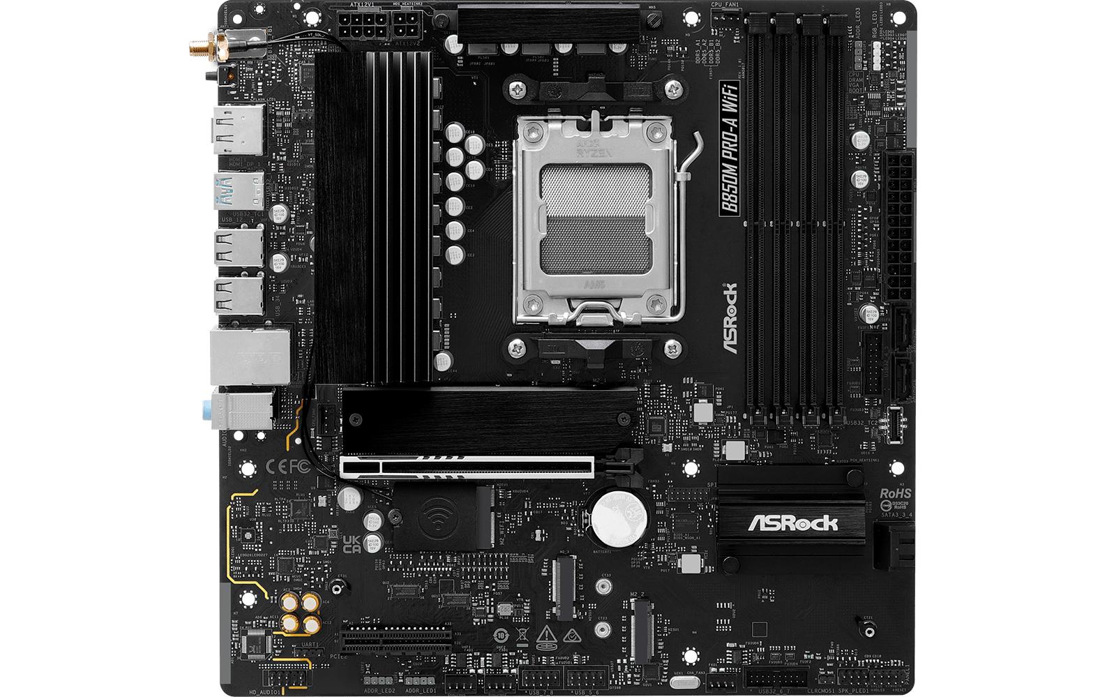 ASRock Mainboard B850M Pro-A WiFi ASRock Mainboard B850M Pro-A WiFi